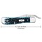 Case Cutlery Knife, Case Pocket Worn Mediterranean Blue Bone RussLock 51859 - alternate 3